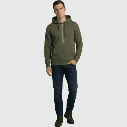 Regular Fit Hoodie W Drawstring & HD Print - 4