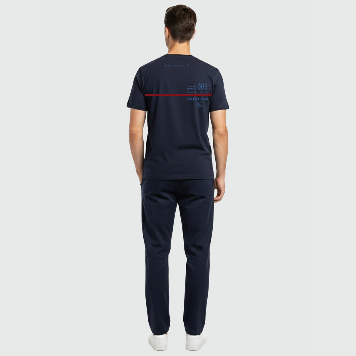 navy back